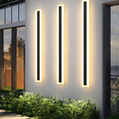 Frendorf | LumiBar Minimalist LED Außenwandleuchte | Wasserdicht | Langlebig | Moderne Lichttechnik | Outdoor Dekolampe für Garten und Terrasse