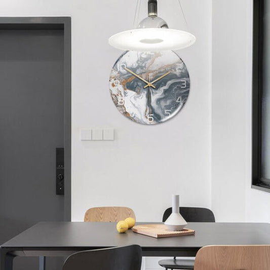 Frendorf | LuxClock - Rundes Luxus-Wanduhr