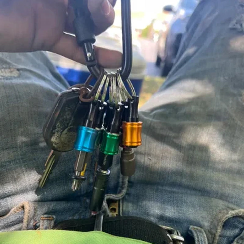 Frendorf | 1/4" Sechskant-Bit-Halter Karabiner