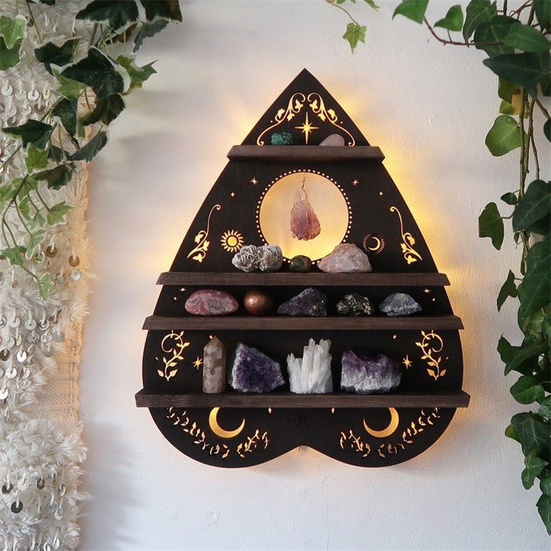 Frendorf | Luna Moth Lampe Kristallregale