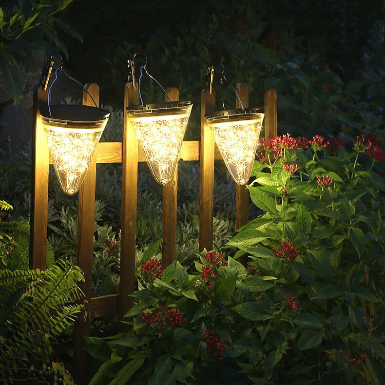 Solar-Kegel-förmige Außen-Wasserdichte Dekorative Gartenleuchte