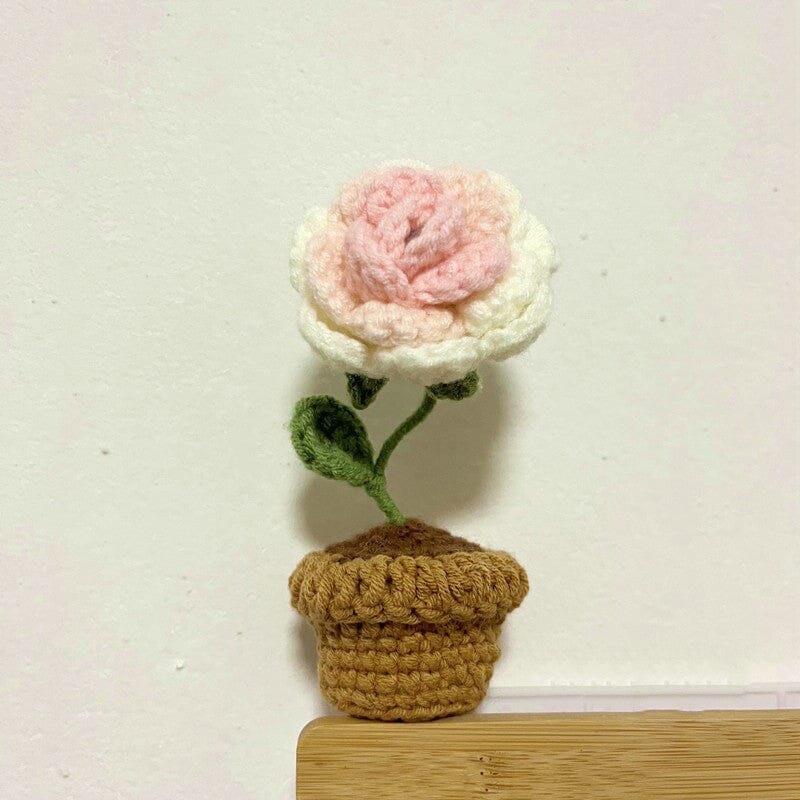 Frendorf | Handgemachte gestrickte Blumen