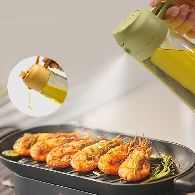 2-in-1 Glas Öl Sprayer und Spender