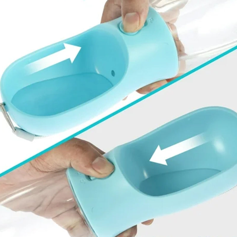 Frendorf | 2 in 1 tragbare Wasserflasche Lebensmittelspender