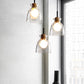 Frendorf | LumaCrystal Nordic Pendelleuchte | Klar geriffeltes Glas | 1-Licht | Skandinavisches Design | Deko für Zuhause