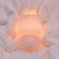 Frendorf | MiraGlow Retro Design Glas Pilz Tischlampe | LED Nachtlicht | Warmes Licht | Stimmungslicht | Deko für Zuhause