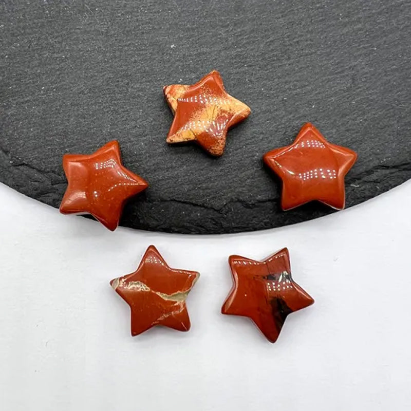 Frendorf | 24 Stück Valentinstagskarten mit sternförmigen Kristallen