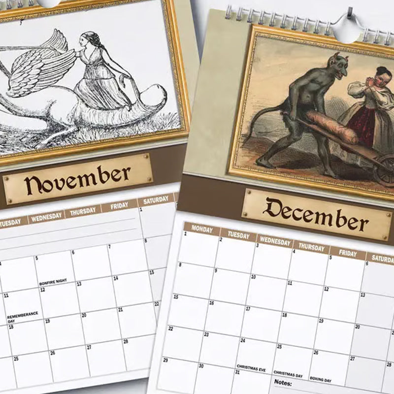 Medieval Dick Pics 2025 Kalender