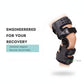 Frendorf | Osteoarthritis Relief Knee Brace | Medial & Lateral Support to Alleviate Bone-on-Bone Arthritis, Adjustable Size for Increased Comfort