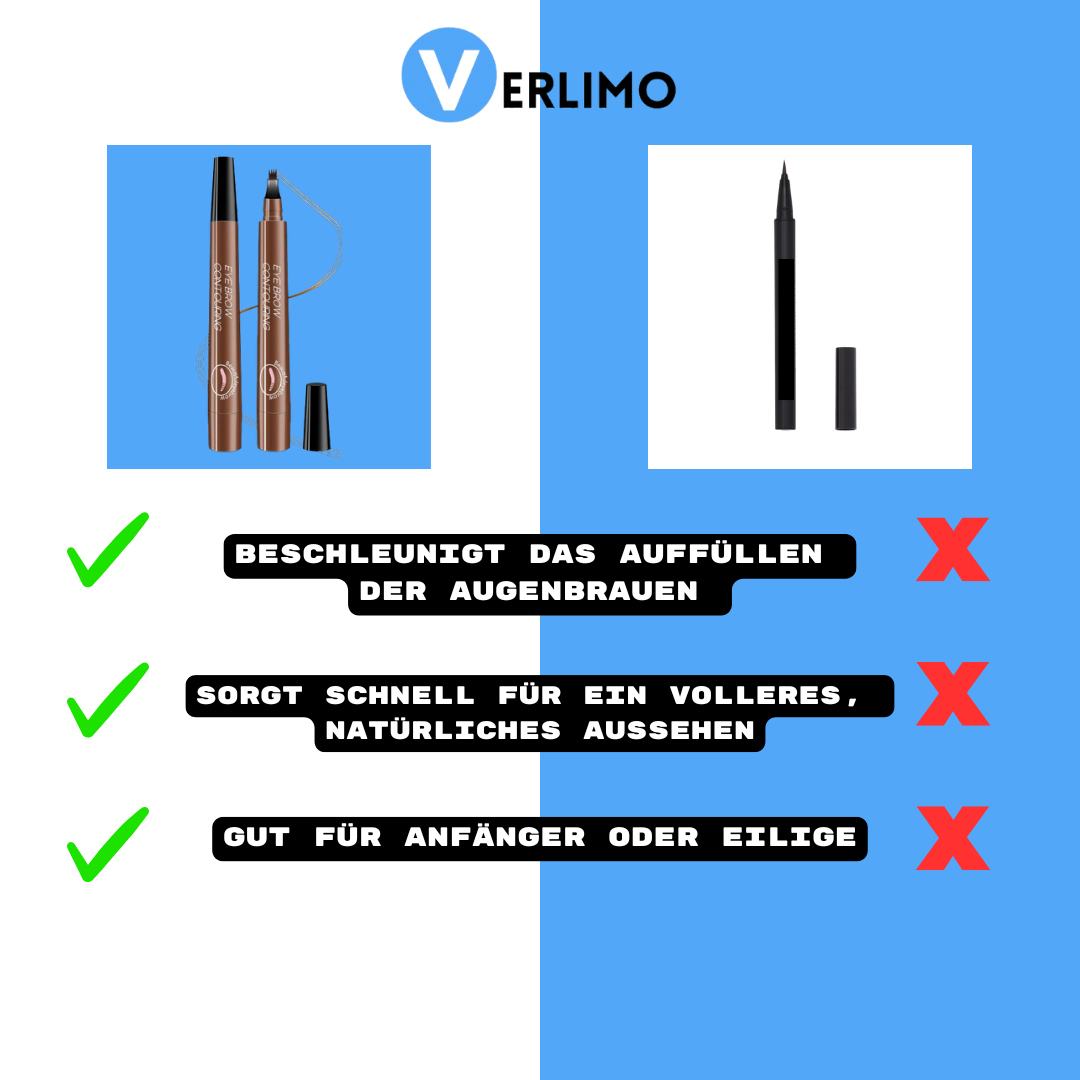 Frendorf | BrowElegance– Microblading-Augenbrauenstift für perfekte, definierte Brauen