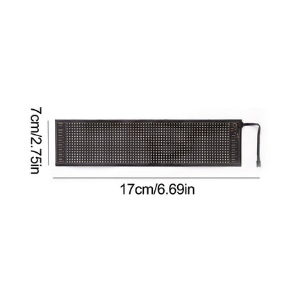Flexibles LED-Display