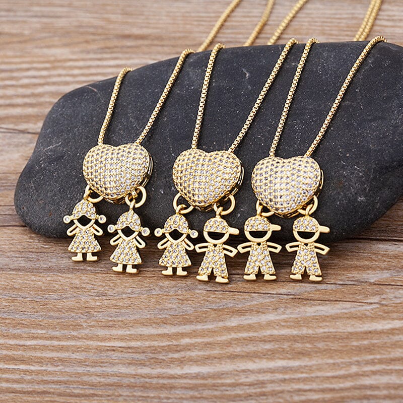 Frendorf | Liebe und meine Kinder - Mutterliebe Halskette