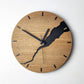 Luxe Holz Wand-uhr - Zeitloses Design für Jedes Interieur