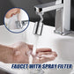 Frendorf | 720° drehbarer universeller Spritzfilter Wasserhahn mit 4-Schicht