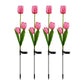 Solar Tulpe Rasenlicht Außen Garten LED Tulpe Blumenlicht Bodenstecker Landschaftslicht