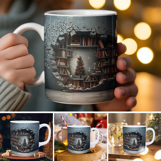 Frendorf | 3D Bücherregal Kaffeetasse