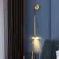 Frendorf | LustraLine Wandleuchte | Minimalistisches Luxusdesign | Goldene Lichtleiste | 1-Licht LED Wandlampe für modernes Ambiente