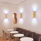 Frendorf | LightVibe Aluminium Wandleuchte Zylinder | 2-flammig | Modernes Design | Innen & Außen