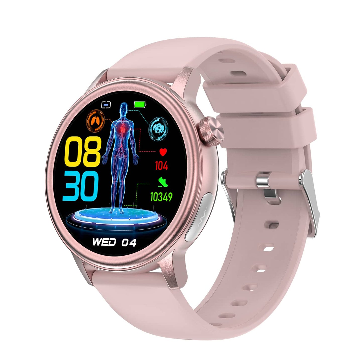 Frendorf | Professional ECG/EKG Suga Pro Health Smart Watch Nicht-invasive Blutzucker- und Drucküberwachung