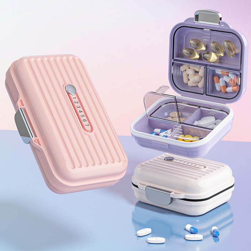 Frendorf | Mini-Tragbare-Tablettenbox