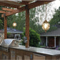 Frendorf | SpheraLux Retro Outdoor LED Pendelleuchte | Wasserdicht | Kugelförmiges Design | Garten & Außenbereich