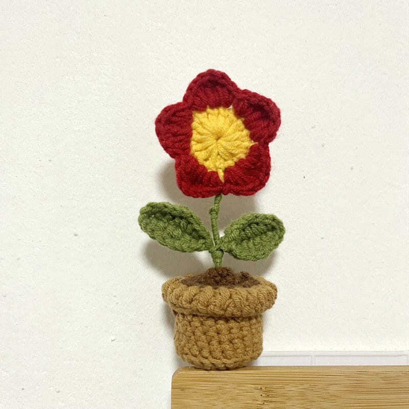 Frendorf | Handgemachte gestrickte Blumen