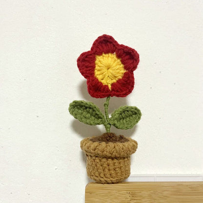Frendorf | Handgemachte gestrickte Blumen