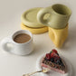 Nordic Minimalist Süße Dicke Tasse
