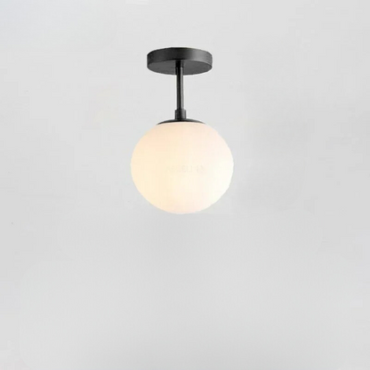 NordLux – LED Deckenlampe aus Glas – Elegante weiße Kugel für jeden Raum