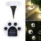 Outdoor Solar Bärenpfoten Runde LED Garten Rasen Vergrabene Licht