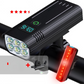 Frendorf | LuminoRide Power Beam – LED Fahrradlampe mit 5000 Lumen für maximale Sicherheit bei Nachtfahrten