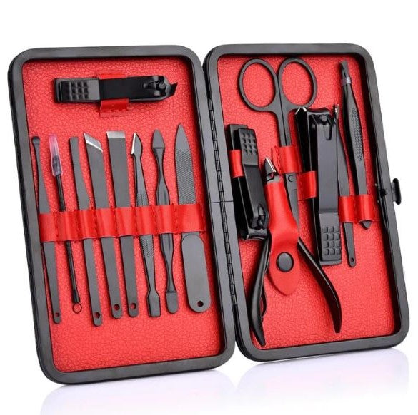Frendorf | 15-teiliges professionelles Maniküre-Set mit Reisetasche