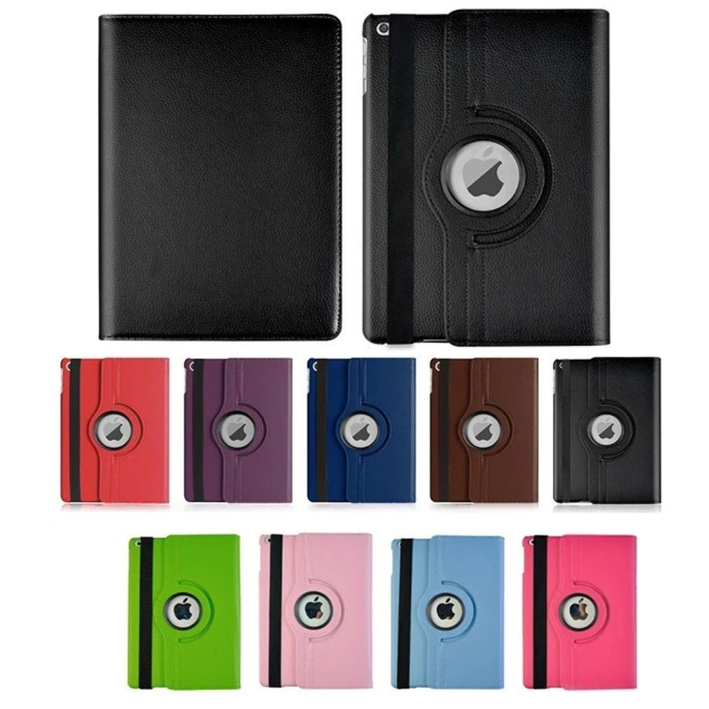 Frendorf | 360-Grad drehbare Smart-Leder-Hülle für iPad – Automatisches Schlaf/Wach, Schutzhülle