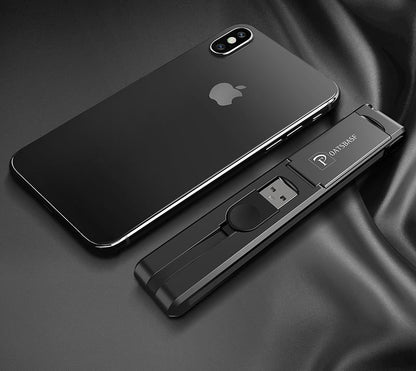 Frendorf | 3-in-1 USB-Kabel & Handyhalter - Das einzige Kabel, das Sie für alle Geräte benötigen