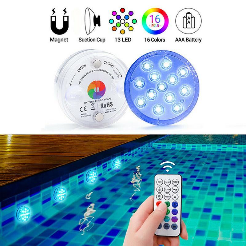 Fernbedienung wasserdichte Magnet-Saug-LED-Lampe