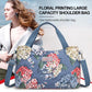 Frendorf | Blumenmuster Große Kapazität Schultertasche
