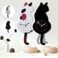 Frendorf | Nordic Cat Wackeliger Schwanz Wanduhr