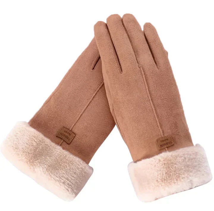 Frendorf | Warme Wildleder Damenhandschuhe - VelvTouch