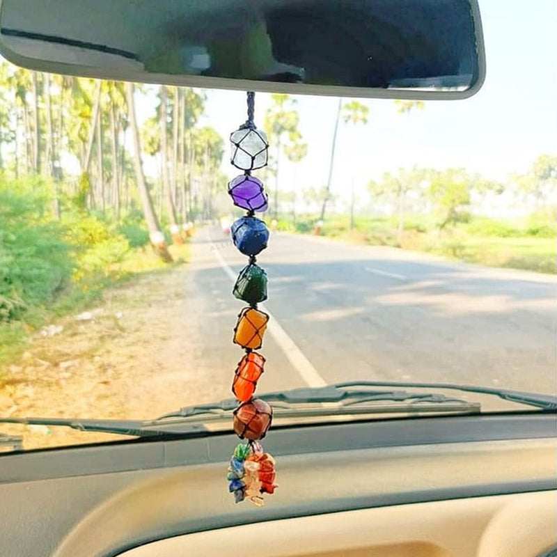 Frendorf | 7 Chakra Stein Heilungs Kristall Lebensbaum Dekoration