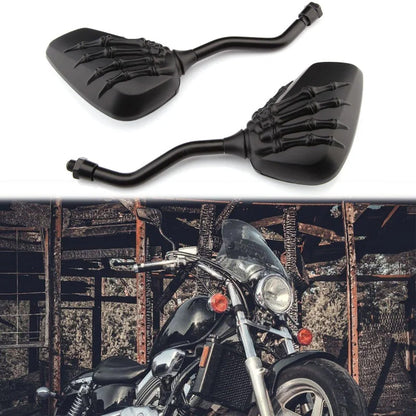 Frendorf | Totenkopf Hand Rückspiegel Seitenspiegel