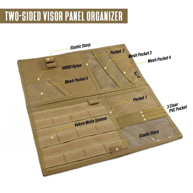 Frendorf | Auto Sonnenblende Organizer