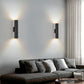 Frendorf | LightVibe Aluminium Wandleuchte Zylinder | 2-flammig | Modernes Design | Innen & Außen