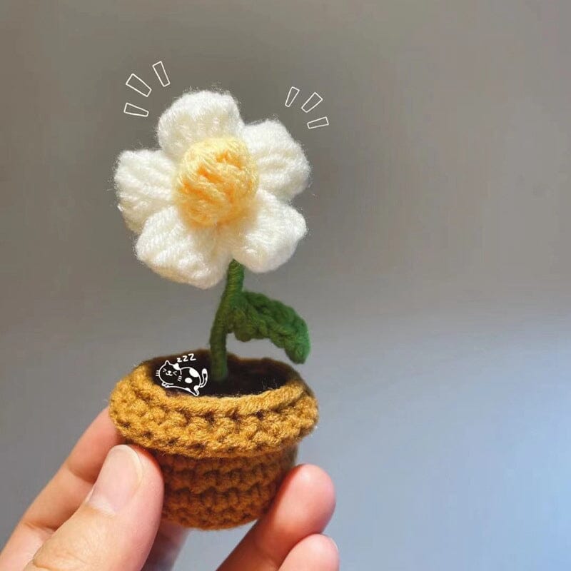 Frendorf | Handgemachte gestrickte Blumen