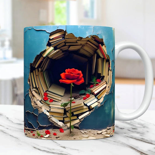 Frendorf | 3D Blumenregal Rissloch Kaffeebecher
