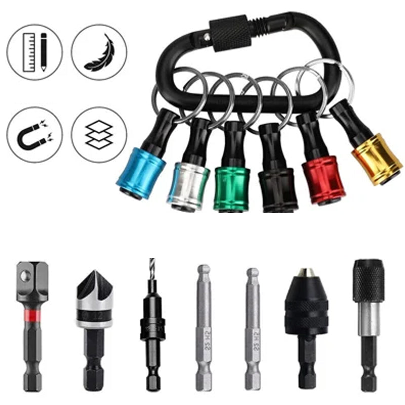 Frendorf | 1/4" Sechskant-Bit-Halter Karabiner