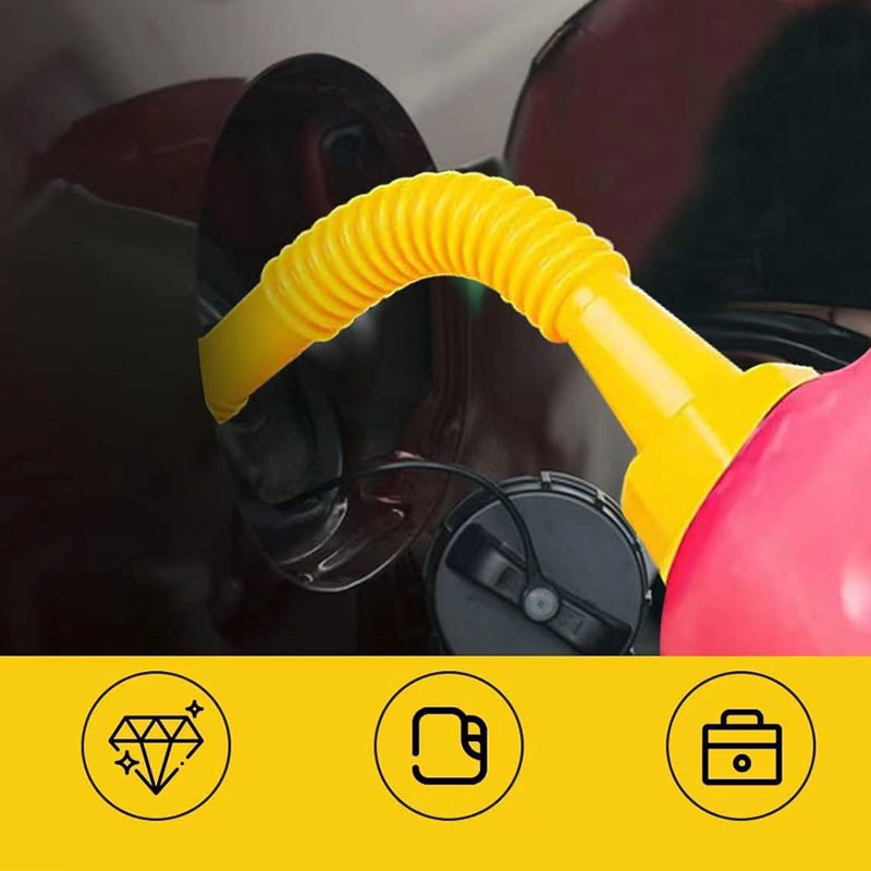 Frendorf | Aufgerüsteter Ersatz-Benzinkanisterauslauf mit flexiblem Auslass