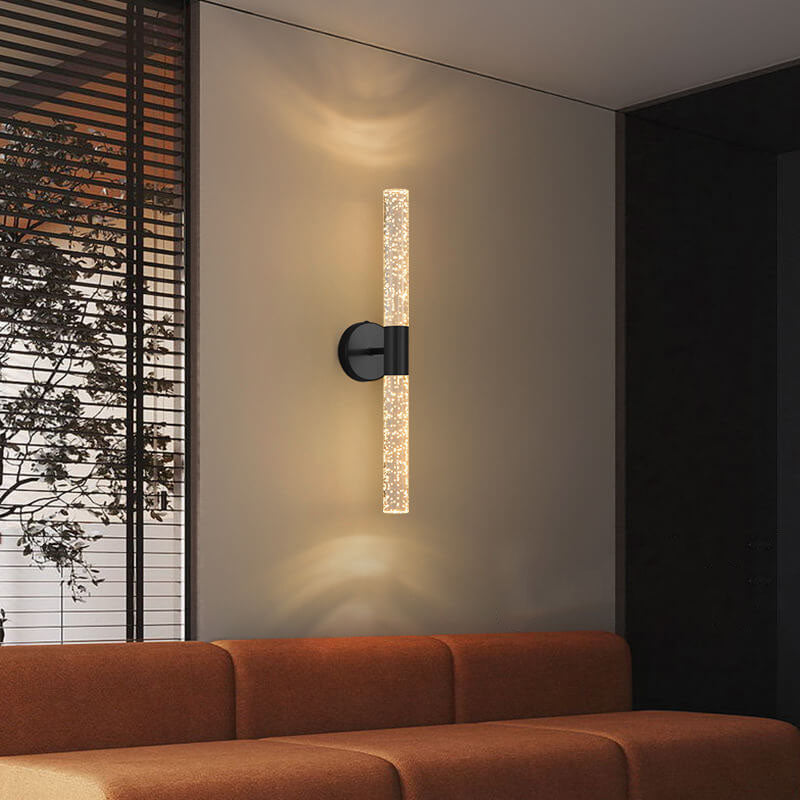 Frendorf | BubbleLine LED Wandleuchte | Nordic Design | Acryl & Metall | Warmweiß oder Kaltweiß