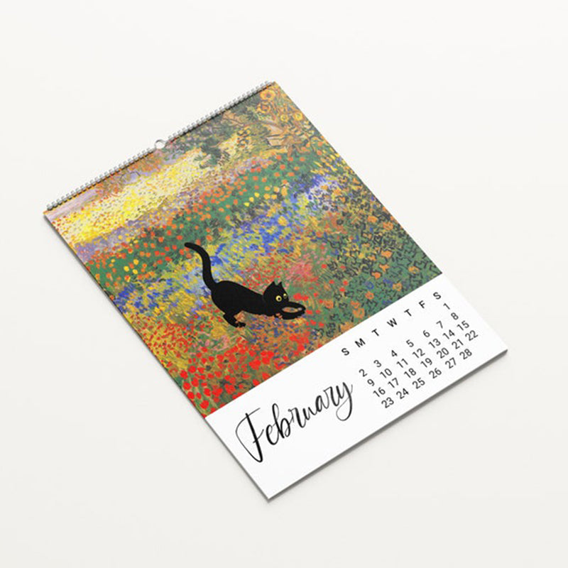 Frendorf | 2025 Schwarze Katze Kalender