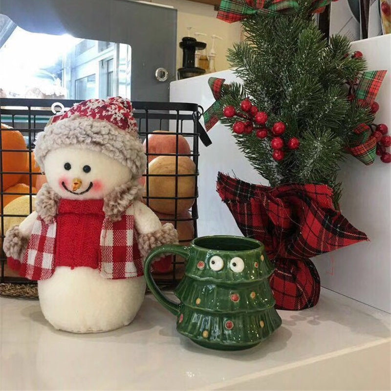 Frendorf | Kreative Big Eyes Weihnachtsbaum Tasse