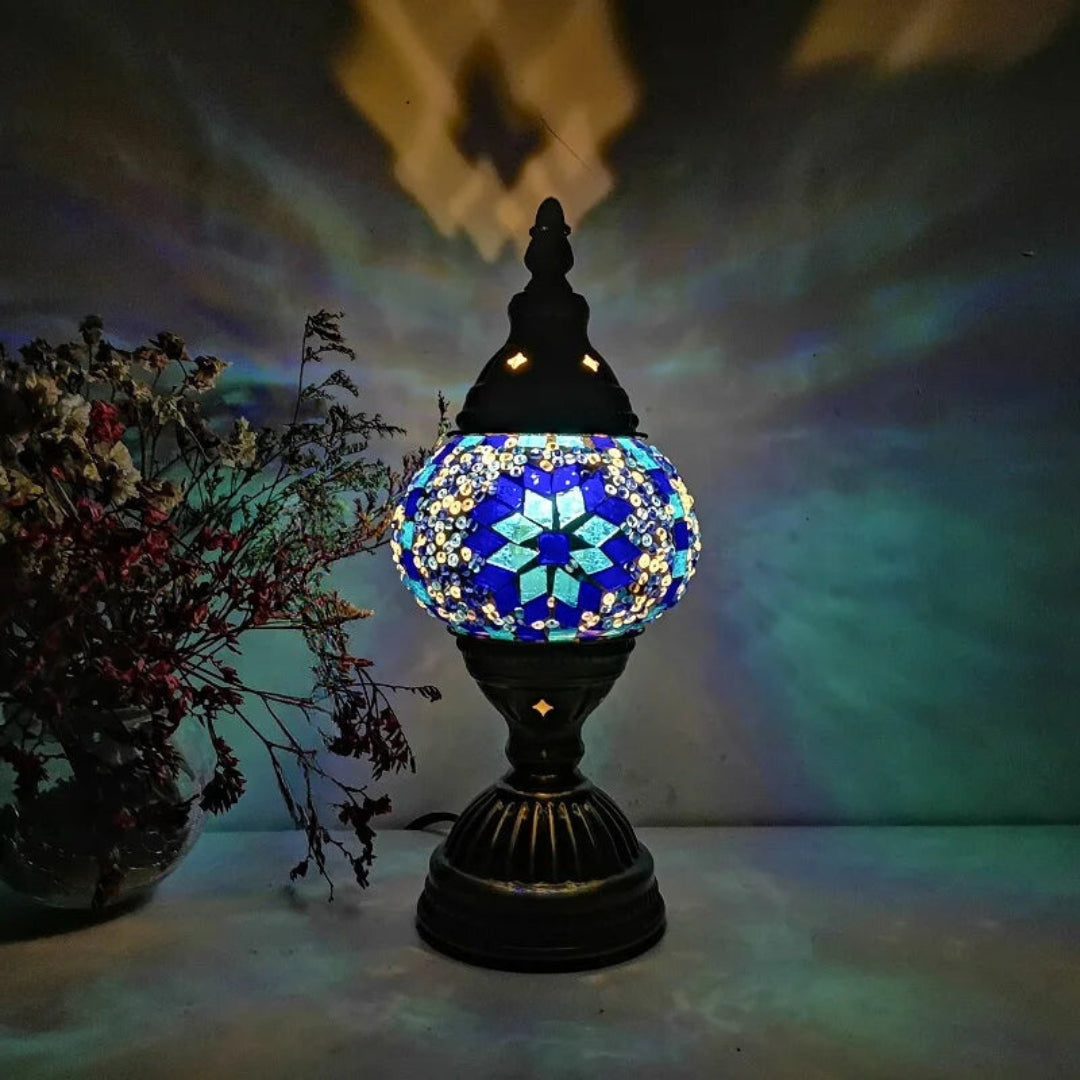 Frendorf | Mosaik Bunte Muster Tischlampe